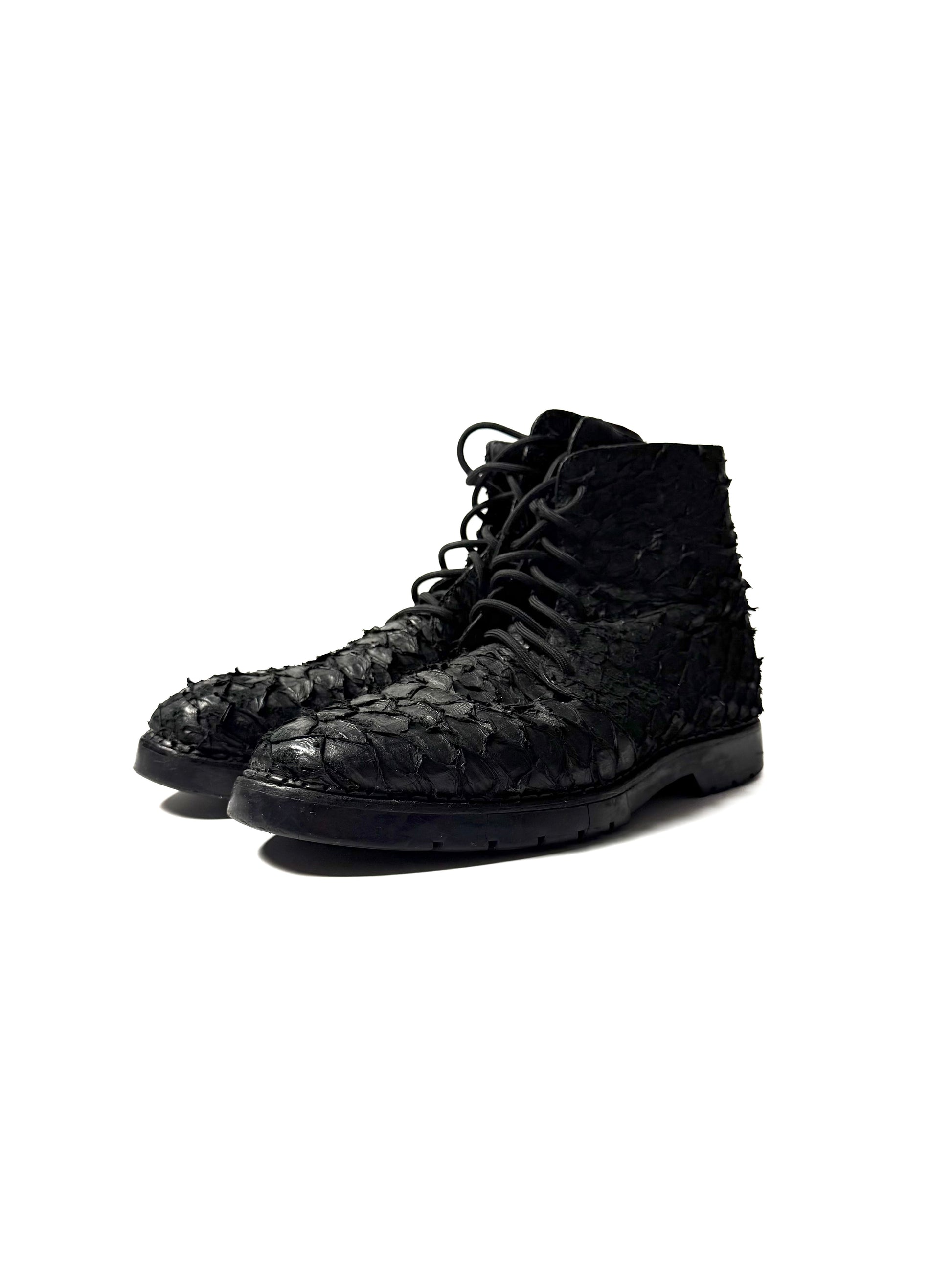 Alexander Wang Fish Skin Boots