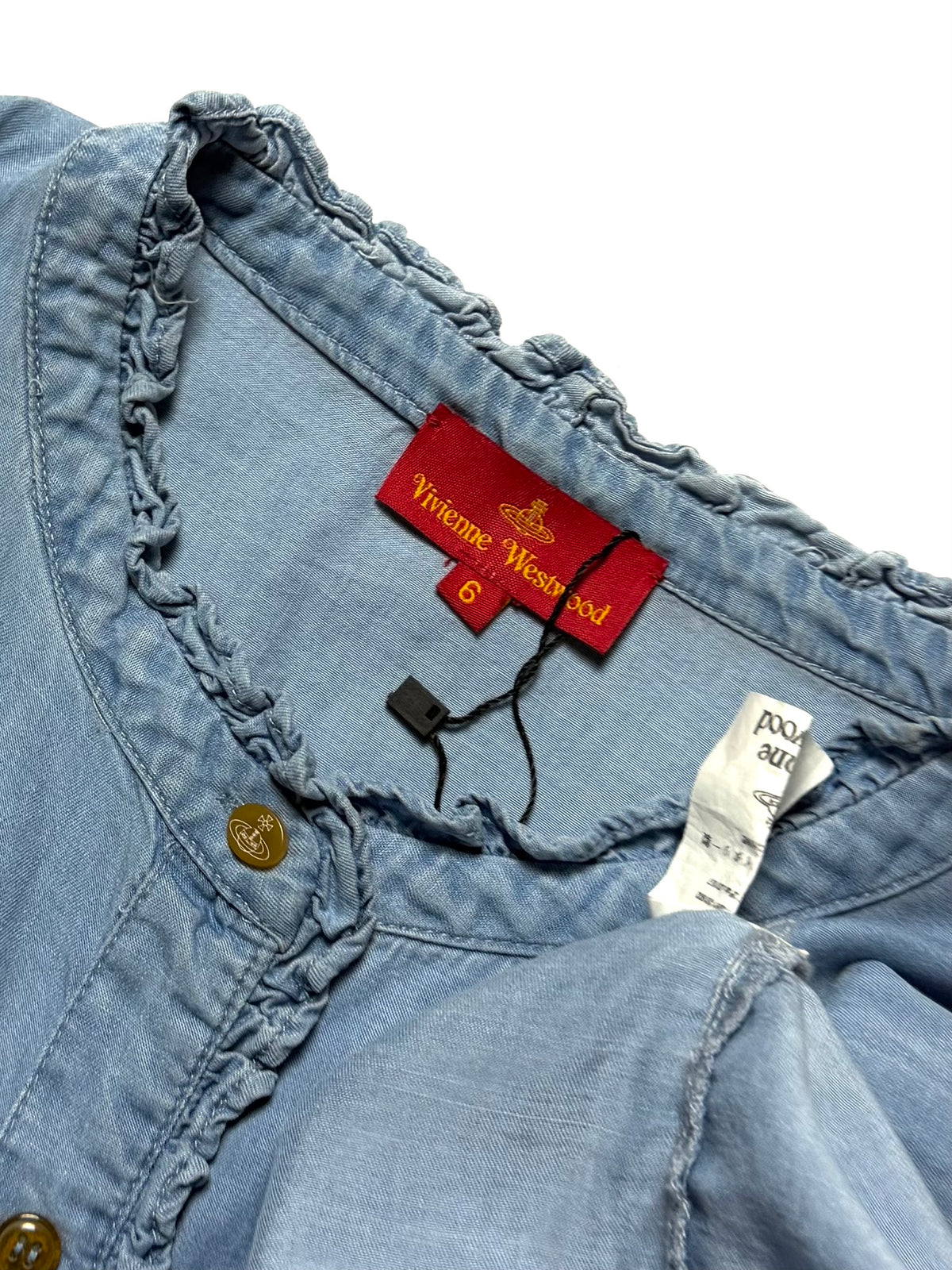 Vivienne Westwood Heart Ruffle Shirt