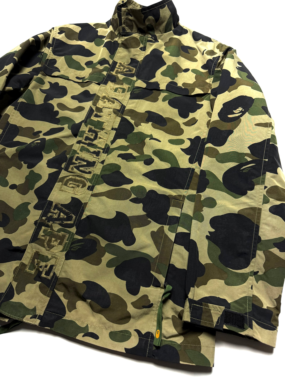BAPE 1st Green Camo Snowboard Jacket 90s