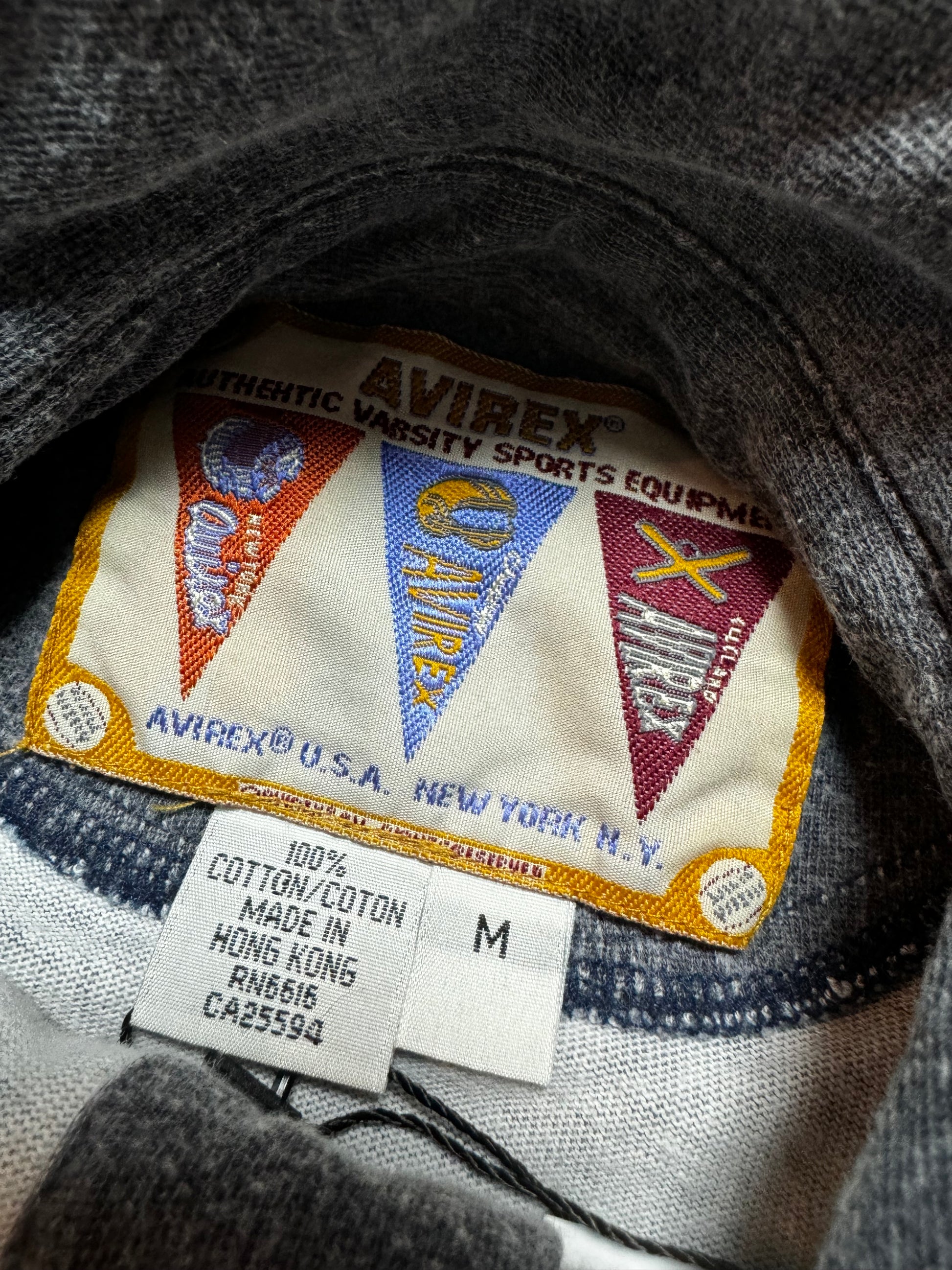 Avirex All Indian Football Long Sleeve 90s