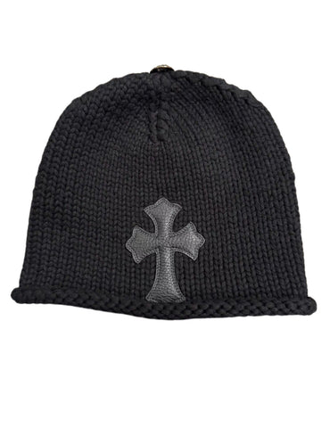 Chrome Hearts Leather Cross Beanie