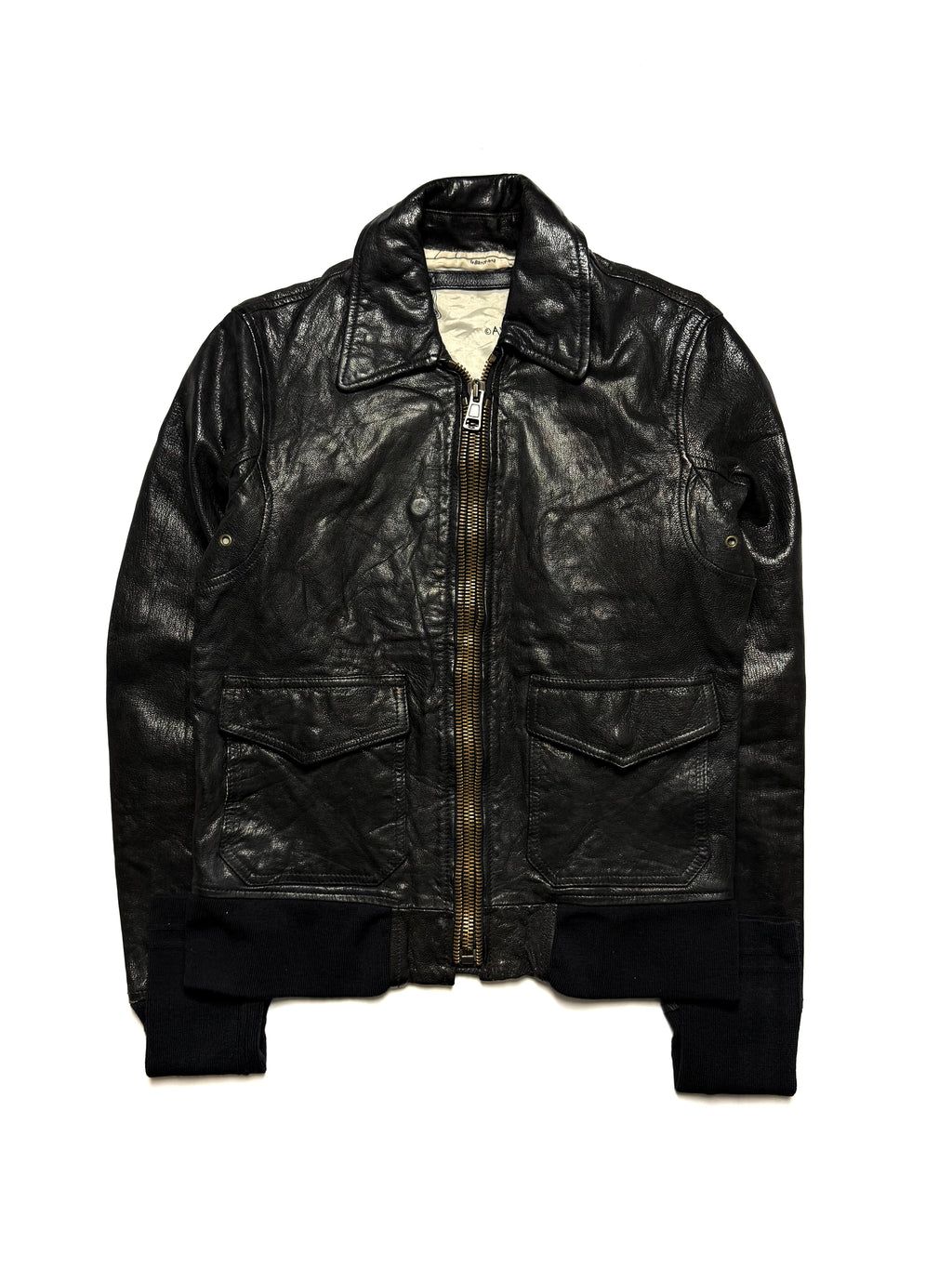 AVIREX Lambskin Leather Jakcet