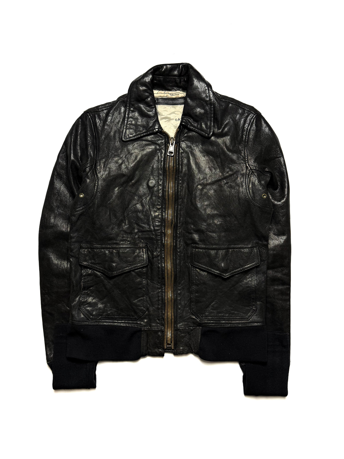 AVIREX Lambskin Leather Jakcet