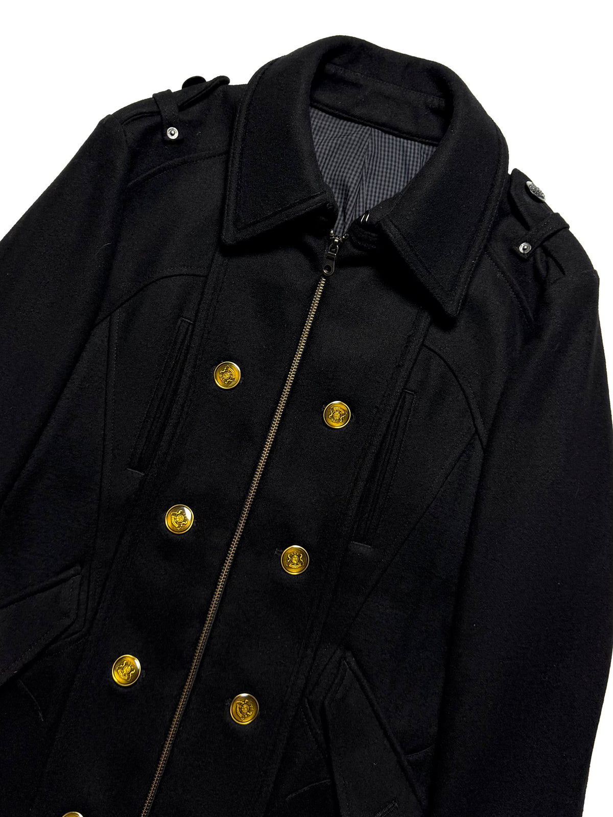 PPFM Double Lining Wool Napoleon Jacket