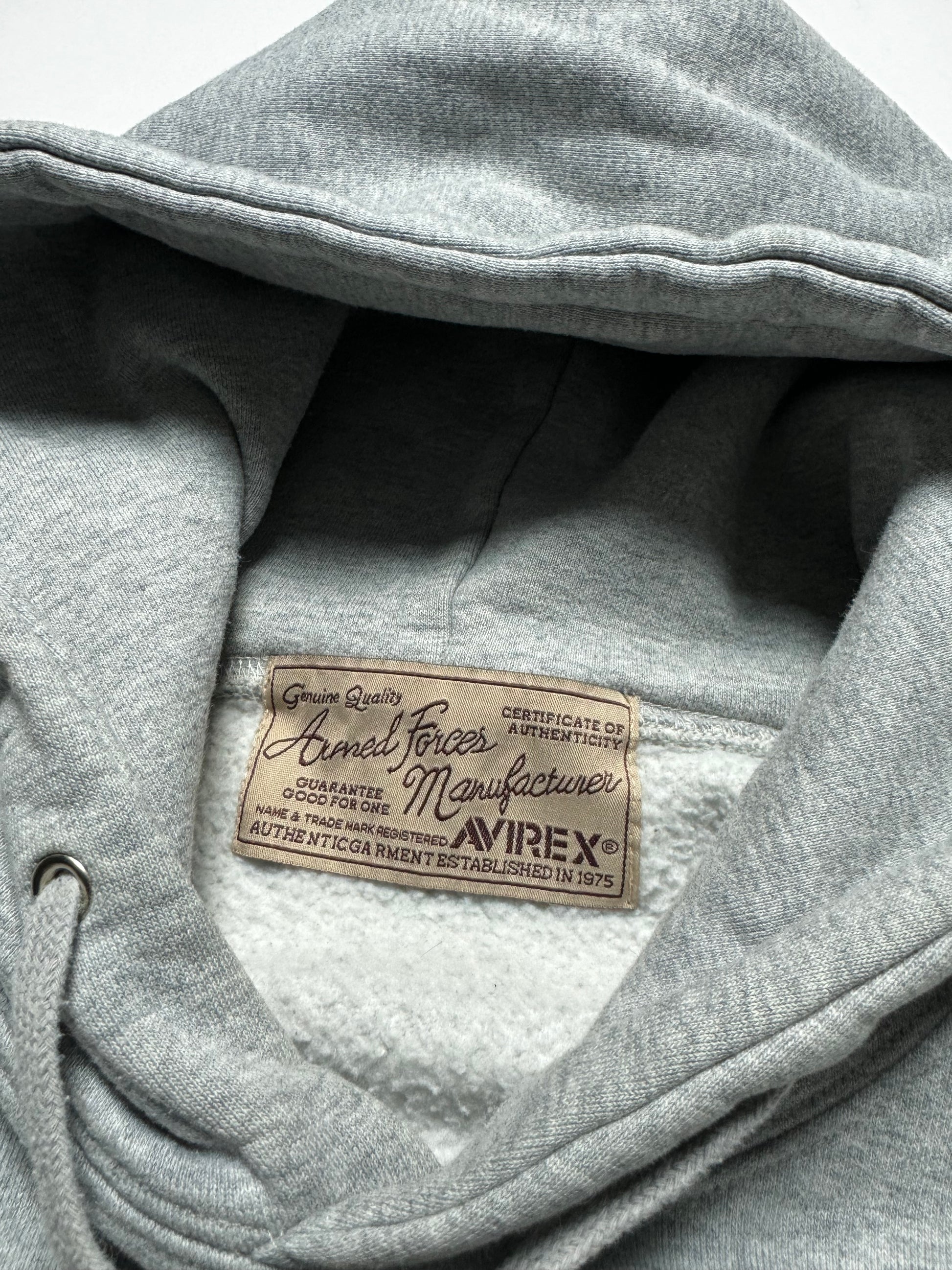 Avirex Grey Hoodie