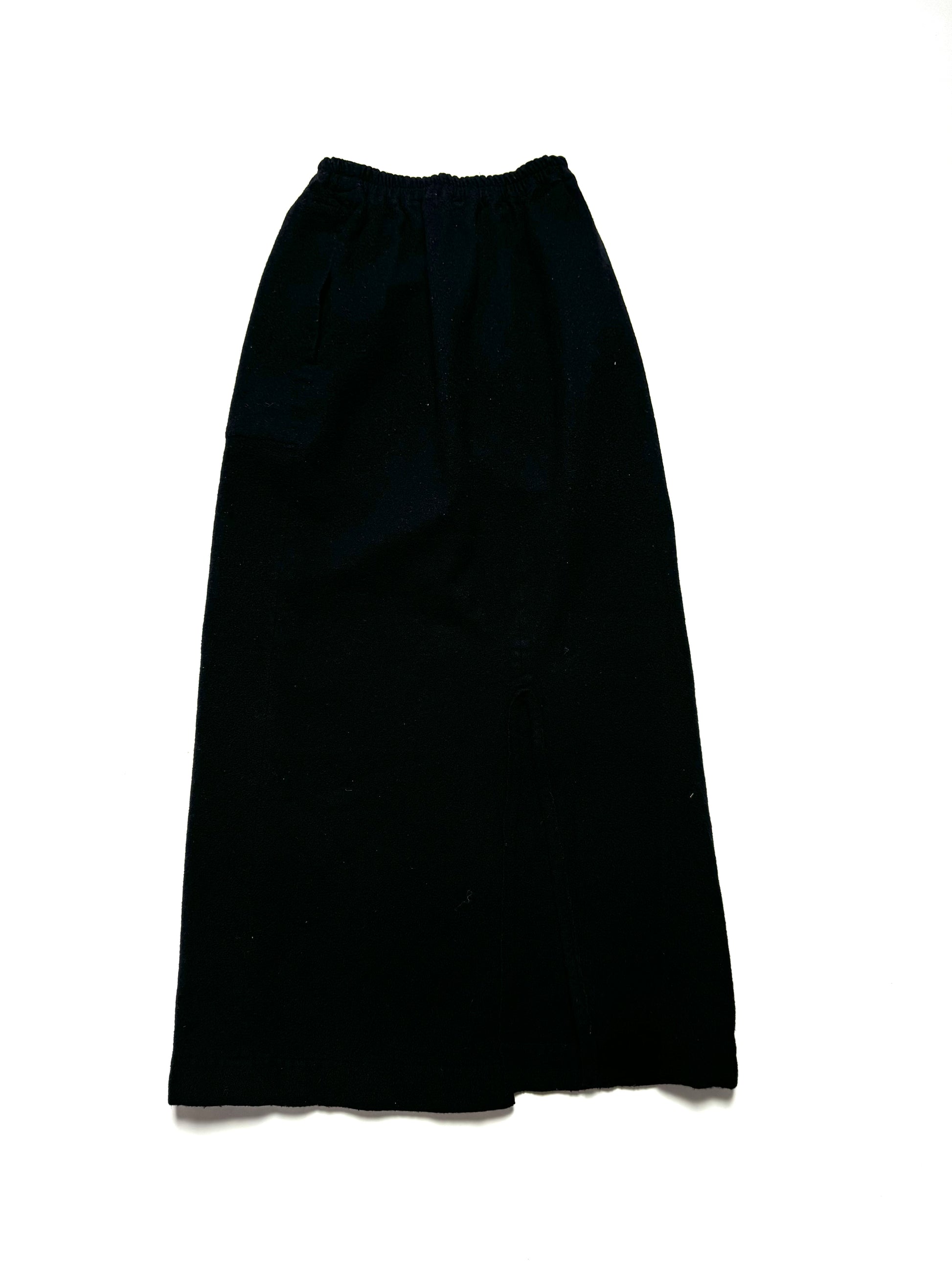 Junya Watanabe CDG Black Long Pencil Skirt