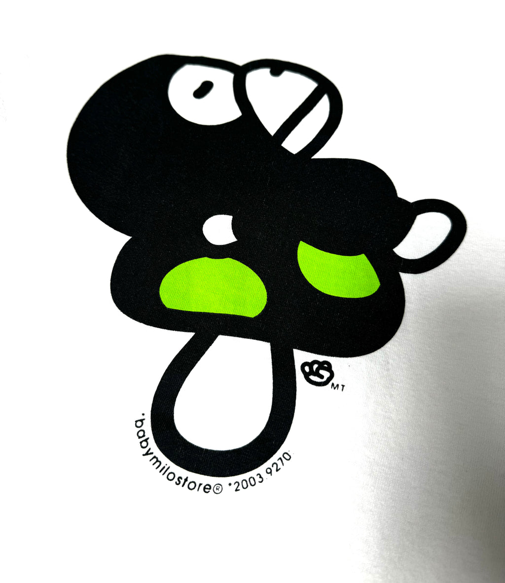 BAPE Milo 2003 Mushroom White Tee