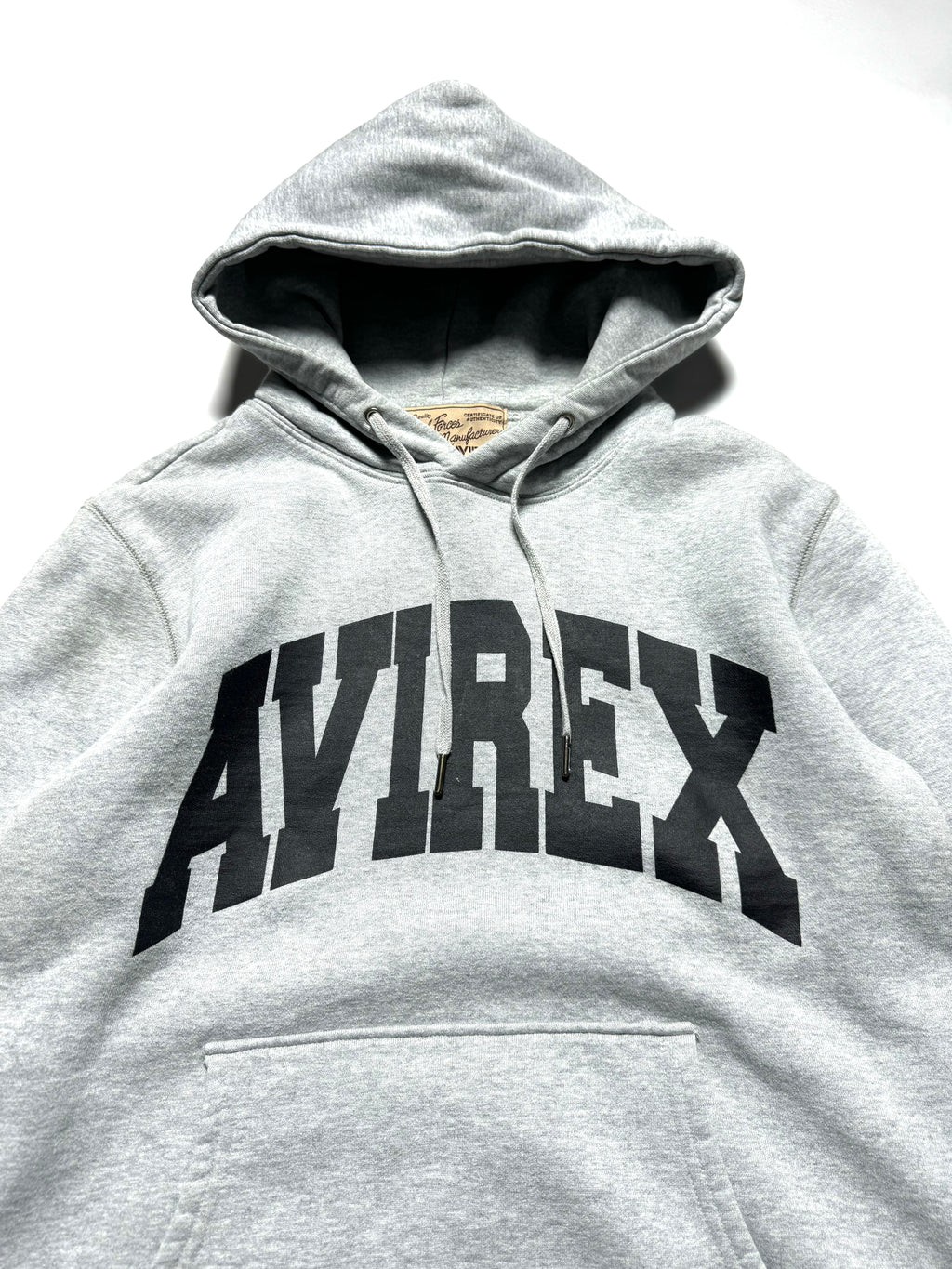 Avirex Grey Hoodie