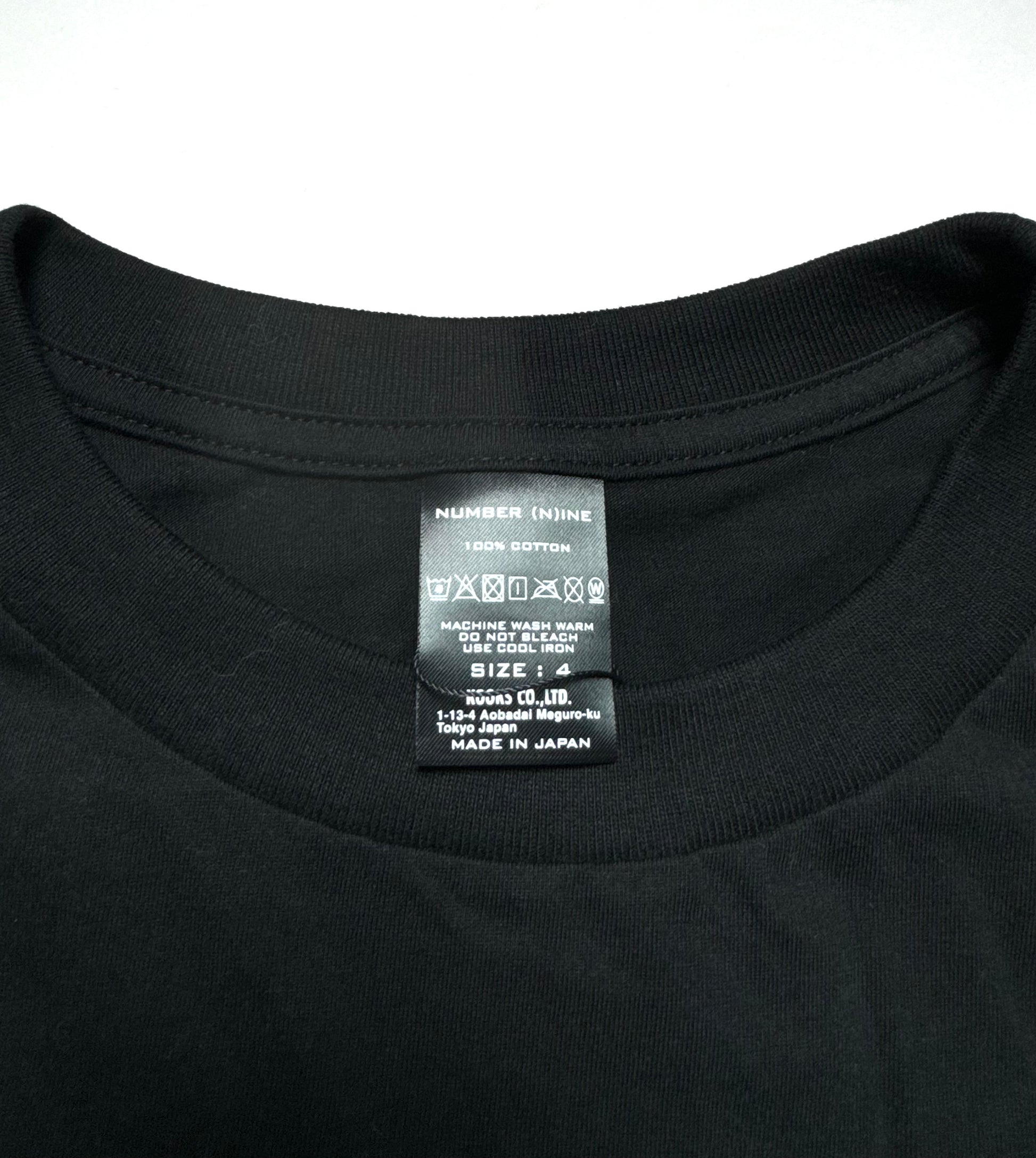 Number Nine Spell-Out Tee