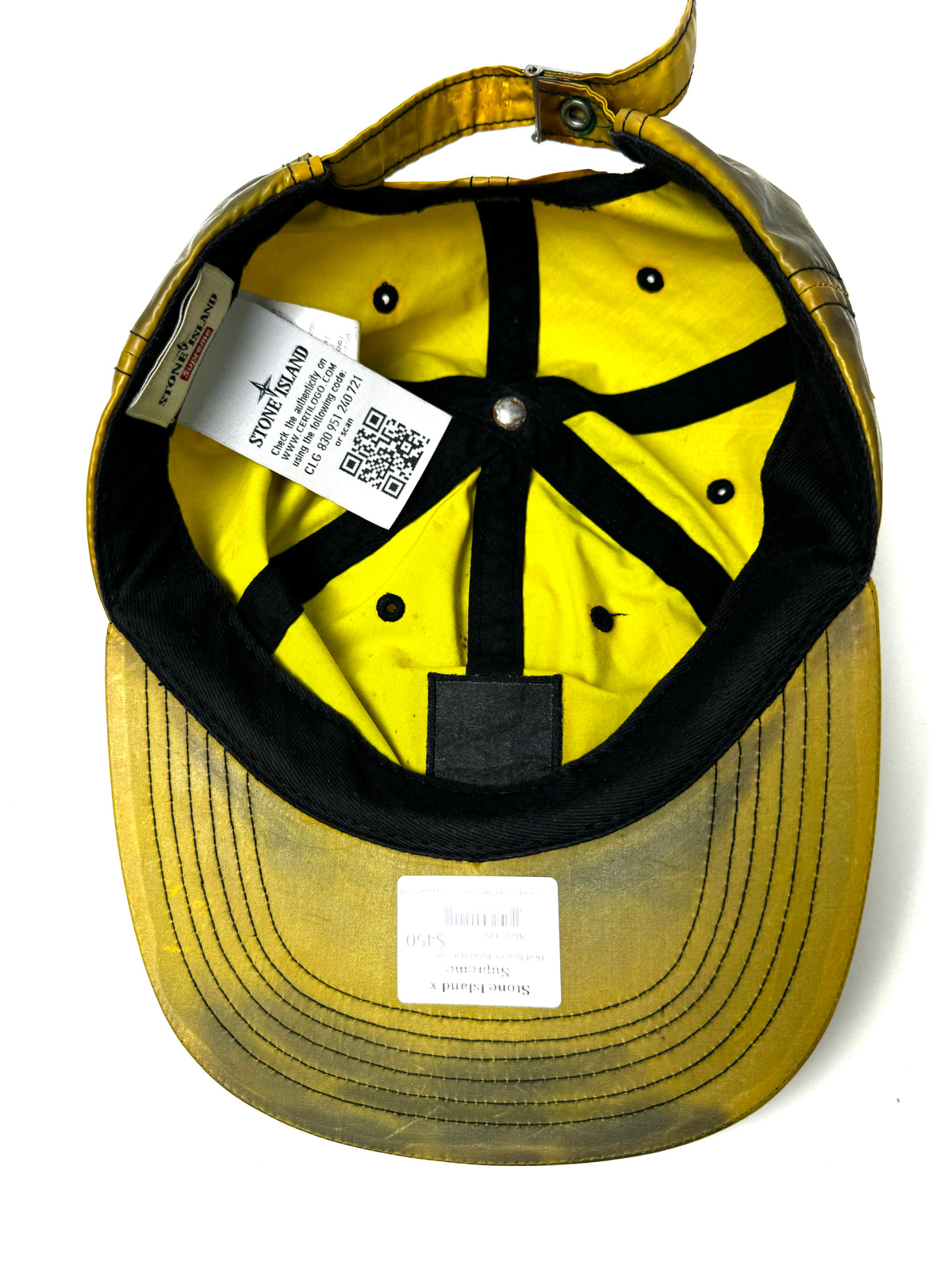 Stone Island X Supreme Heat React Cap
