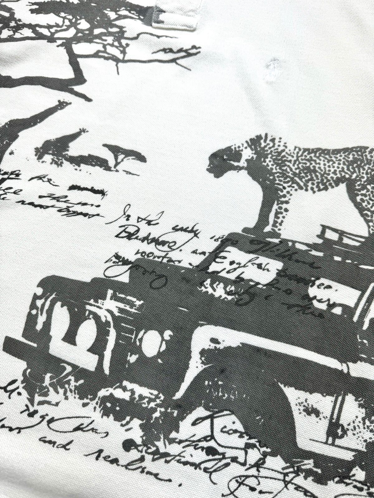 Polo by Ralph Lauren White Safari Shirt 2000s