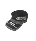 Avirex Distressed Army Black Cadet Hat