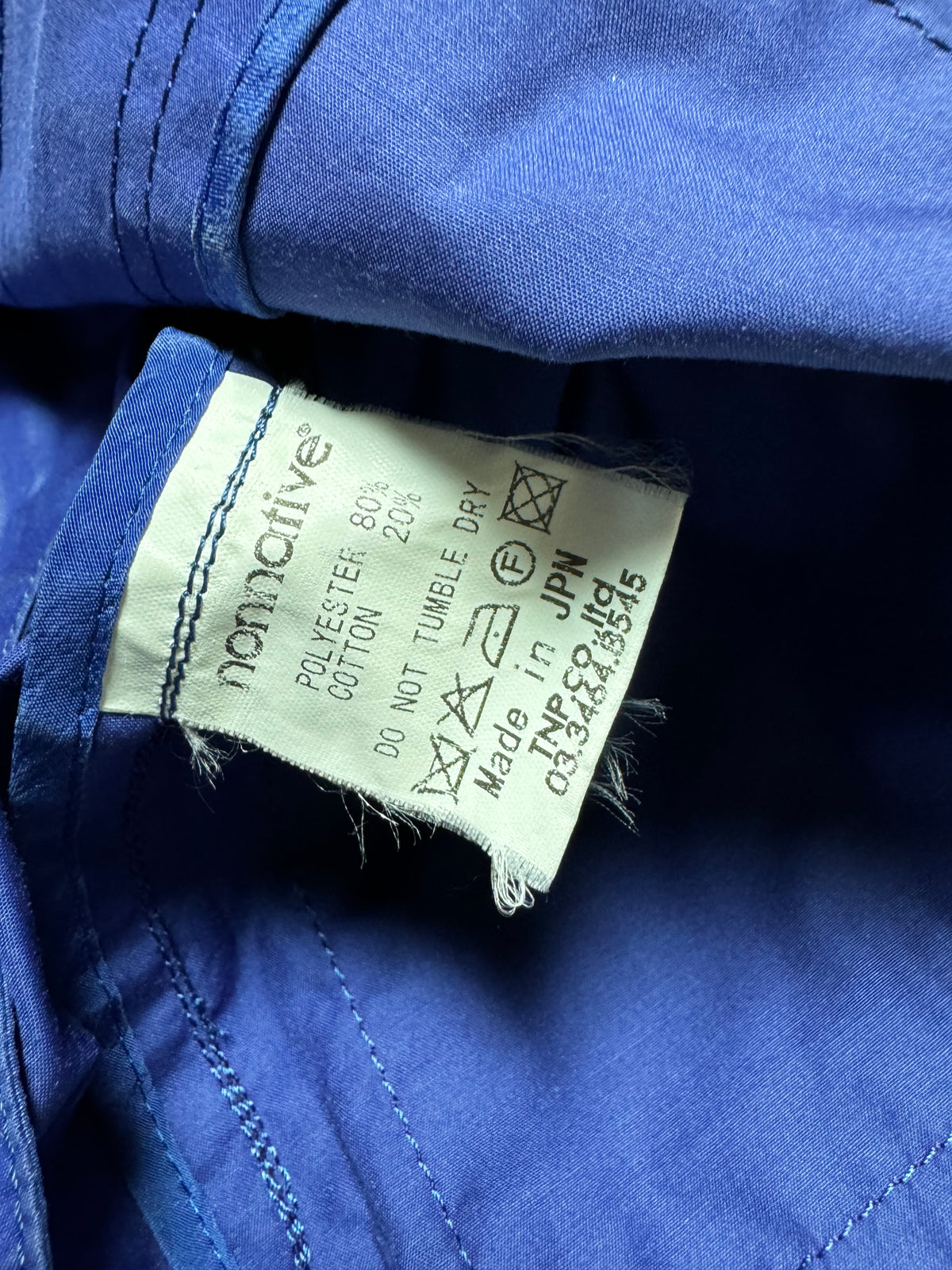 Non-native Blue Fishtail Coat 00s