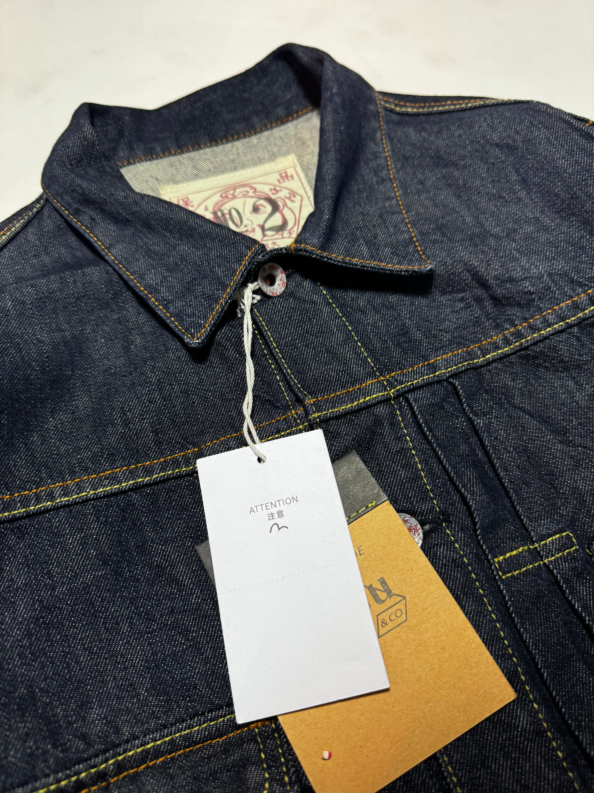 Evisu Indigo Denim Jacket