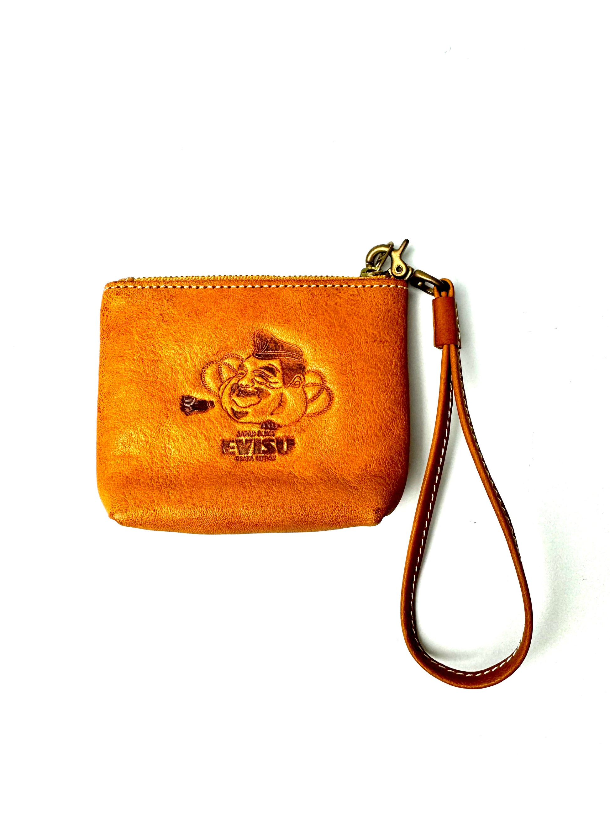 Evisu Genuine Leather Coin Purse
