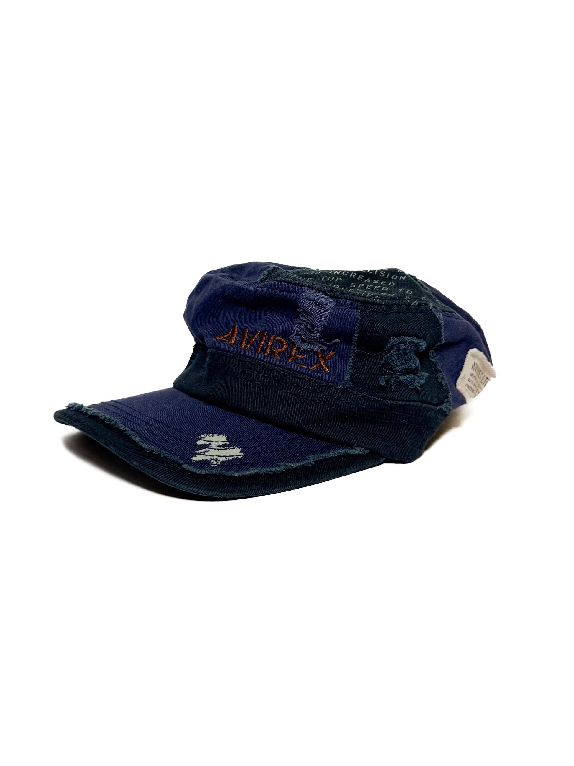 AVIREX Distressed Cadet Cap