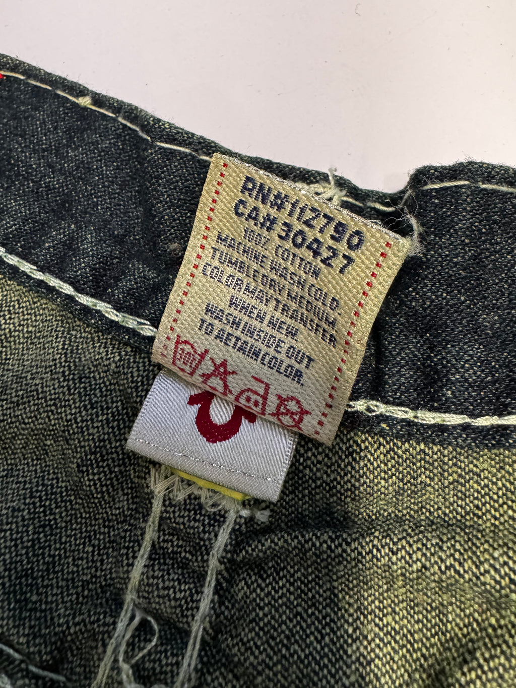 True Religion Green Brushed Short Jort