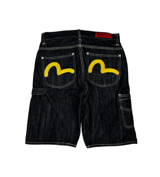 Evisu Yamane Dark Indigo Short Jort