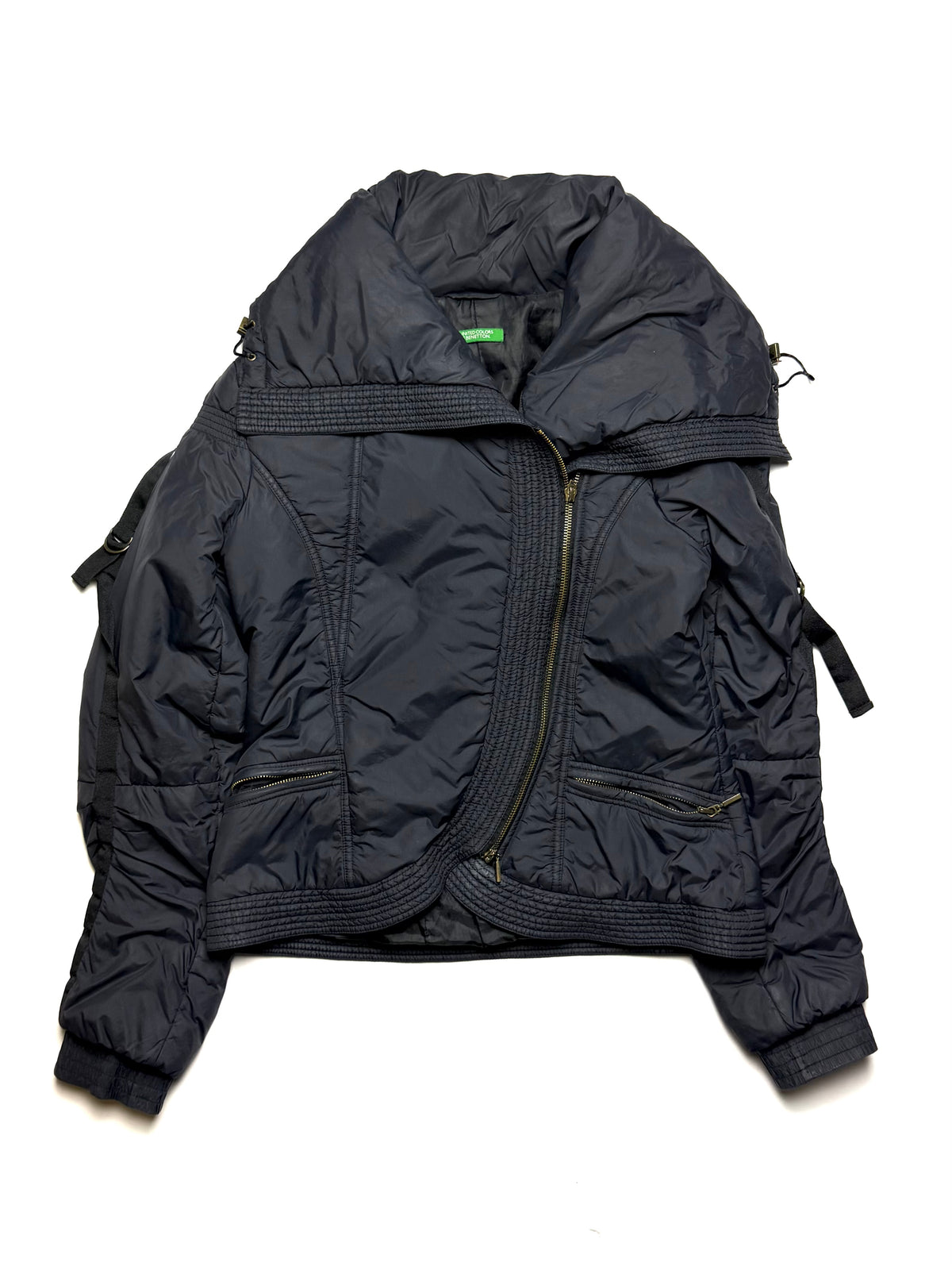 UNITED COLORS OF BENETTON Navy Puffer Jacket