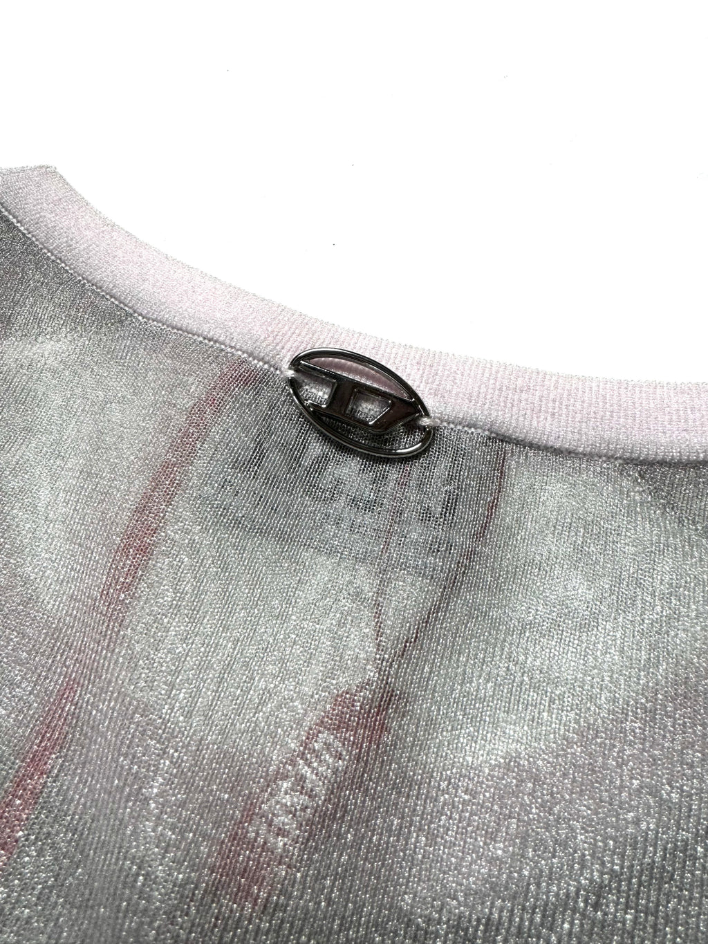 Diesel Pink Mesh Long Sleeve