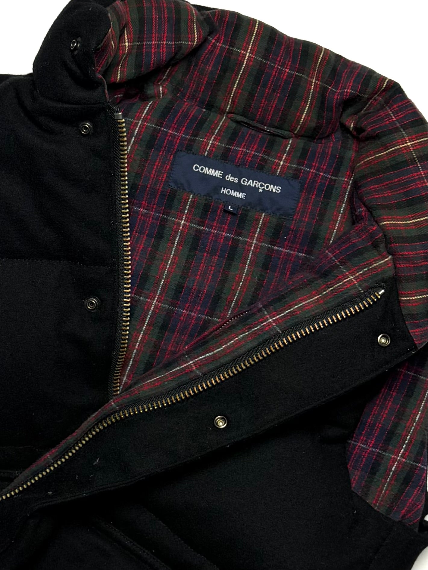 COMME des GARCONS Homme Down Puffer Vest 06Aw
