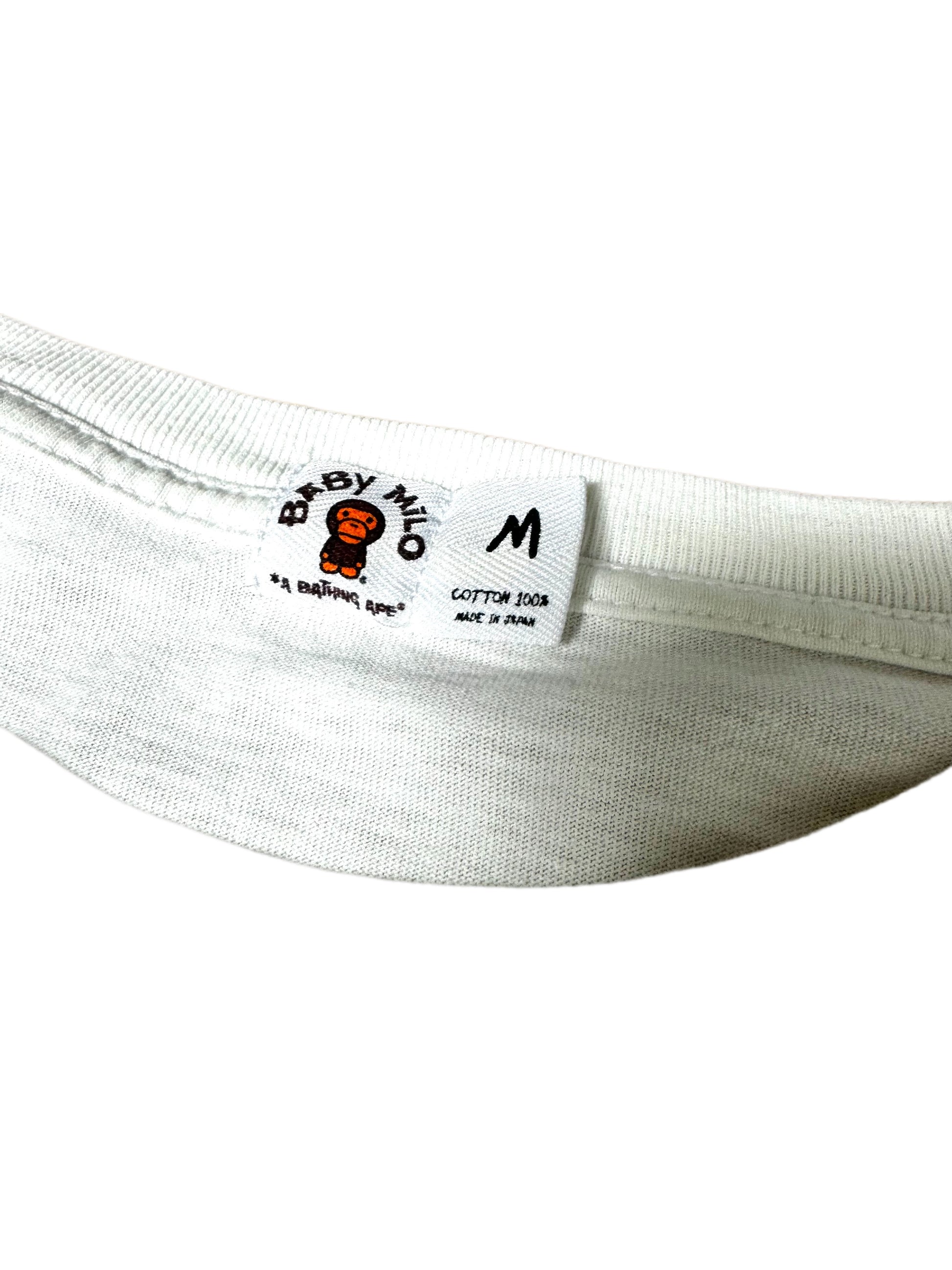 BAPE Milo 2003 Mushroom White Tee