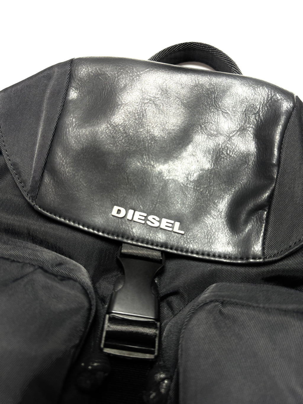 Diesel Black Backpack
