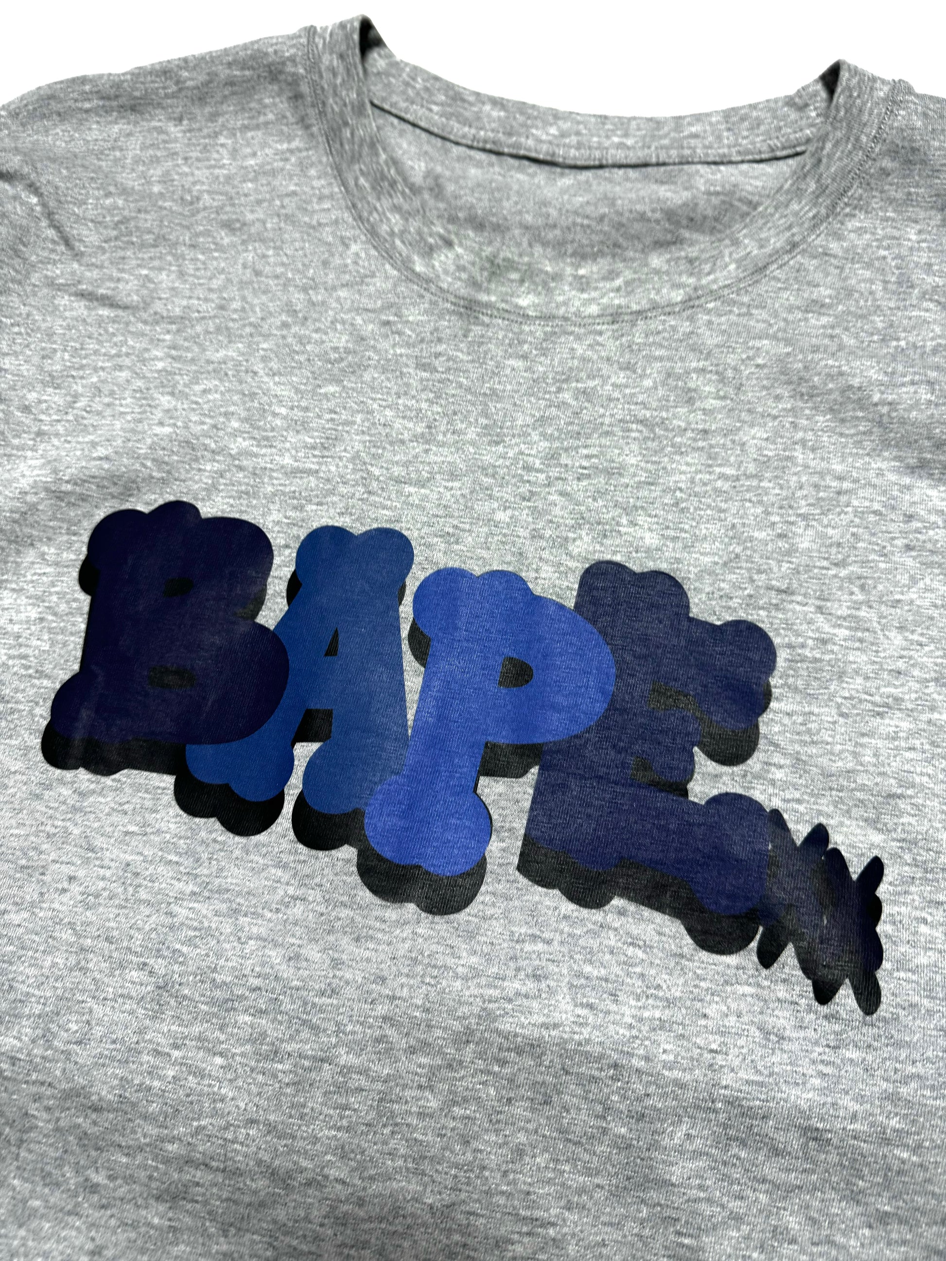 Bape x Kaws Grey Tee