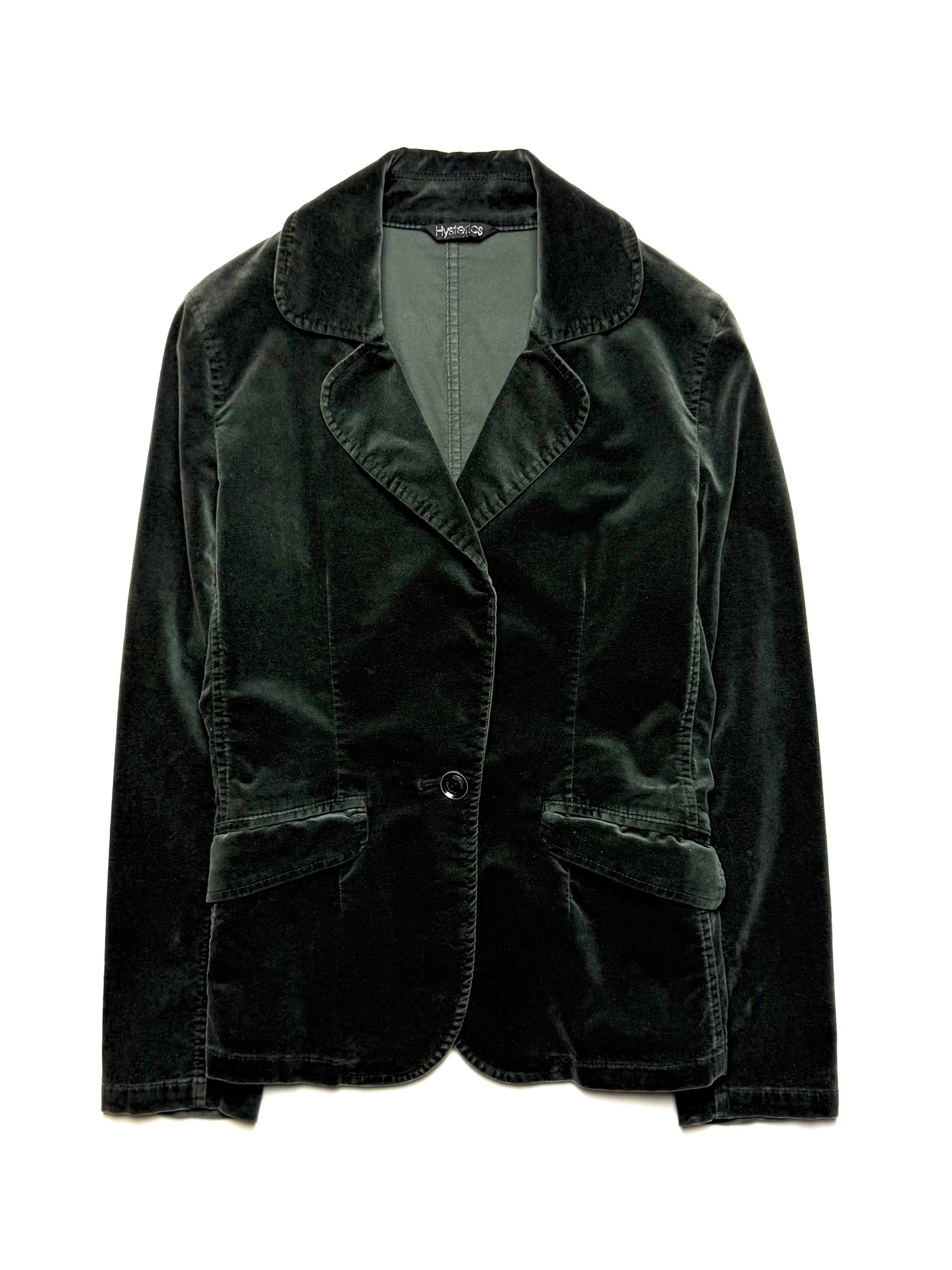 HYSTERIC GLAMOUR Velvet Blazer