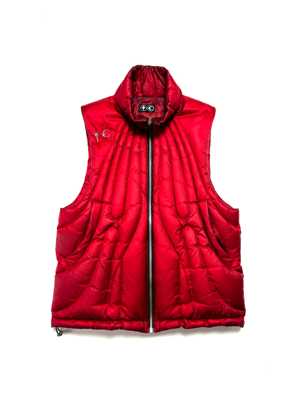Thug Club Red Puff Vest