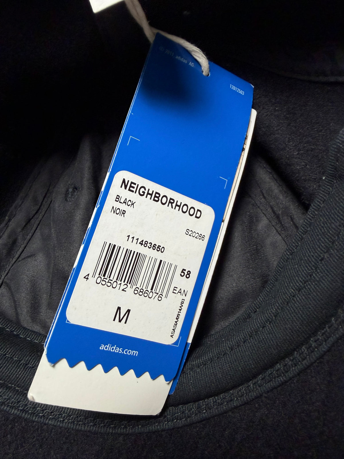 NA Adidas Originals x Neighborhood Black Wool Cap