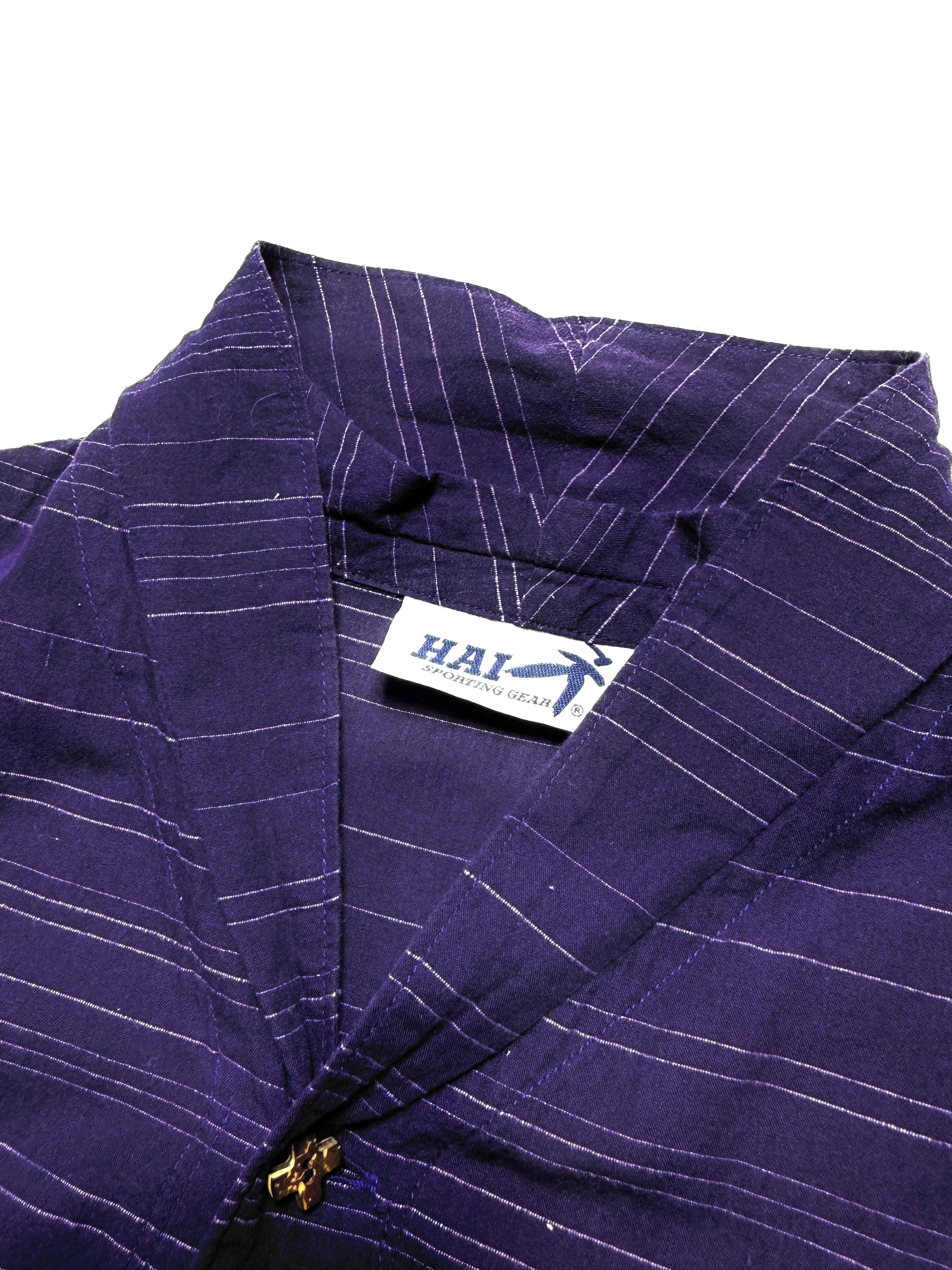 Issey Miyake Hai Sport Indigo Purple Light Jacket  80s