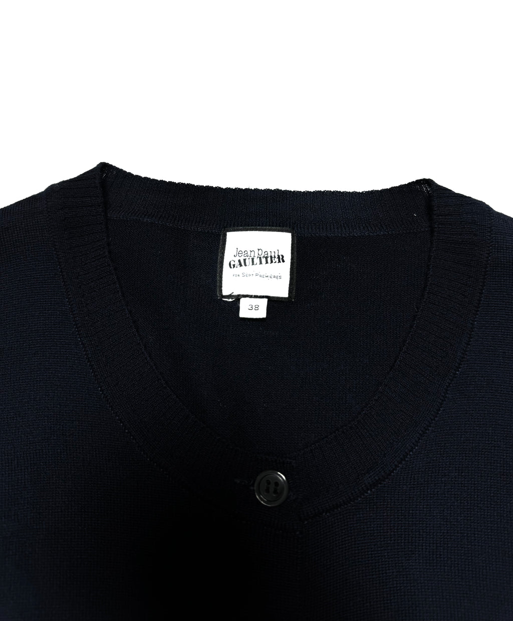 Jean Paul Gaultier Pins Navy Cardigan