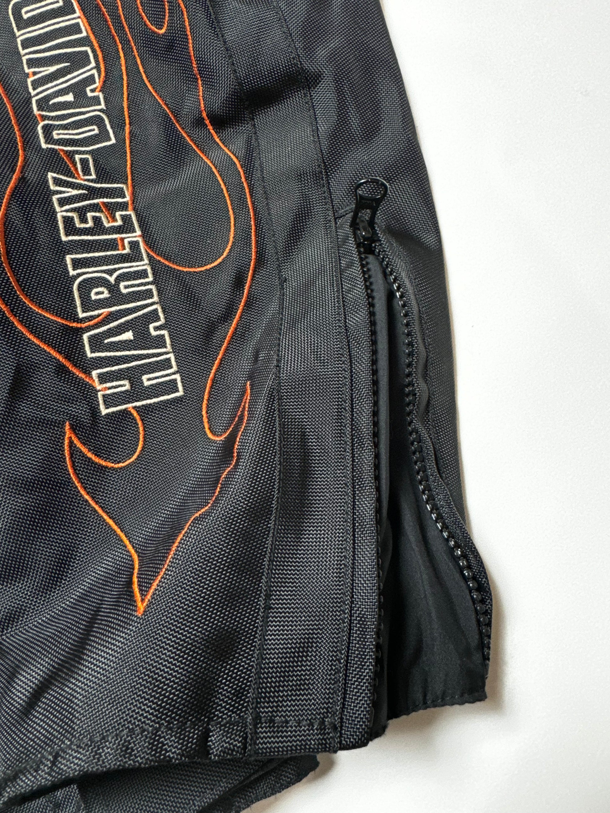 Harley Davidson Flame Biker Jacket