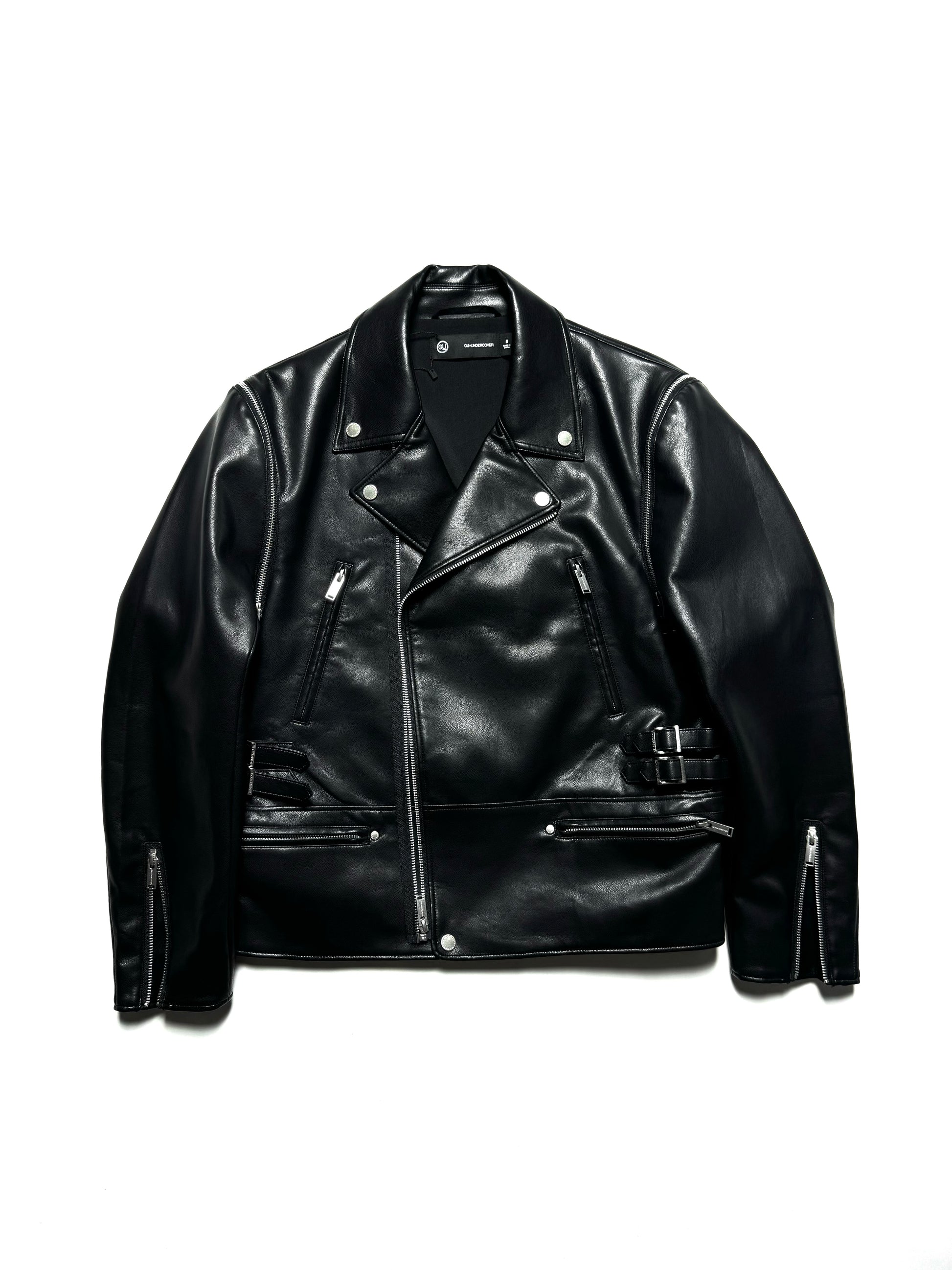 Undercover x GU Leather Biker Jacket