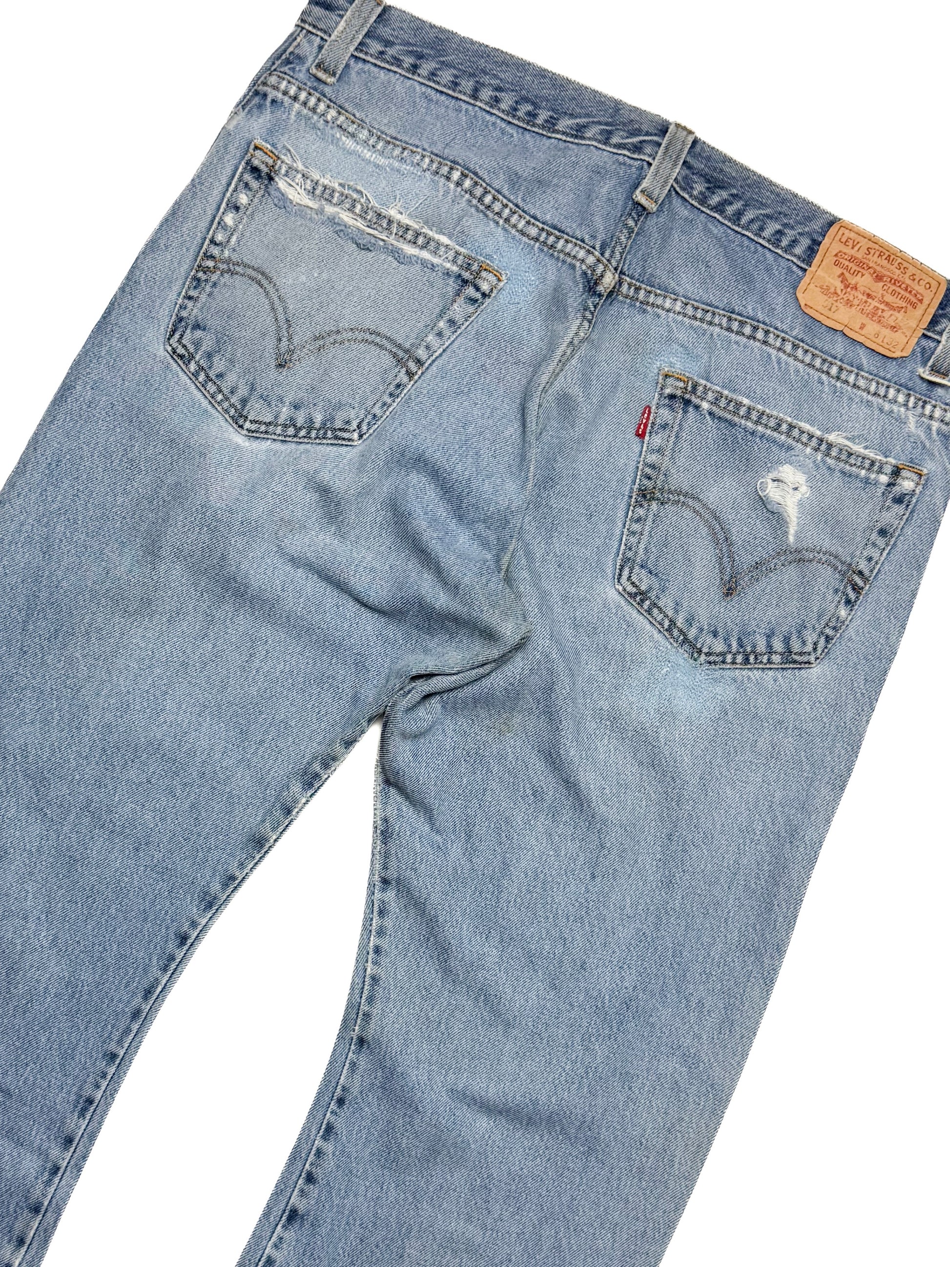 Levi’s 517 Washed Denim Flared Jean Bootcut
