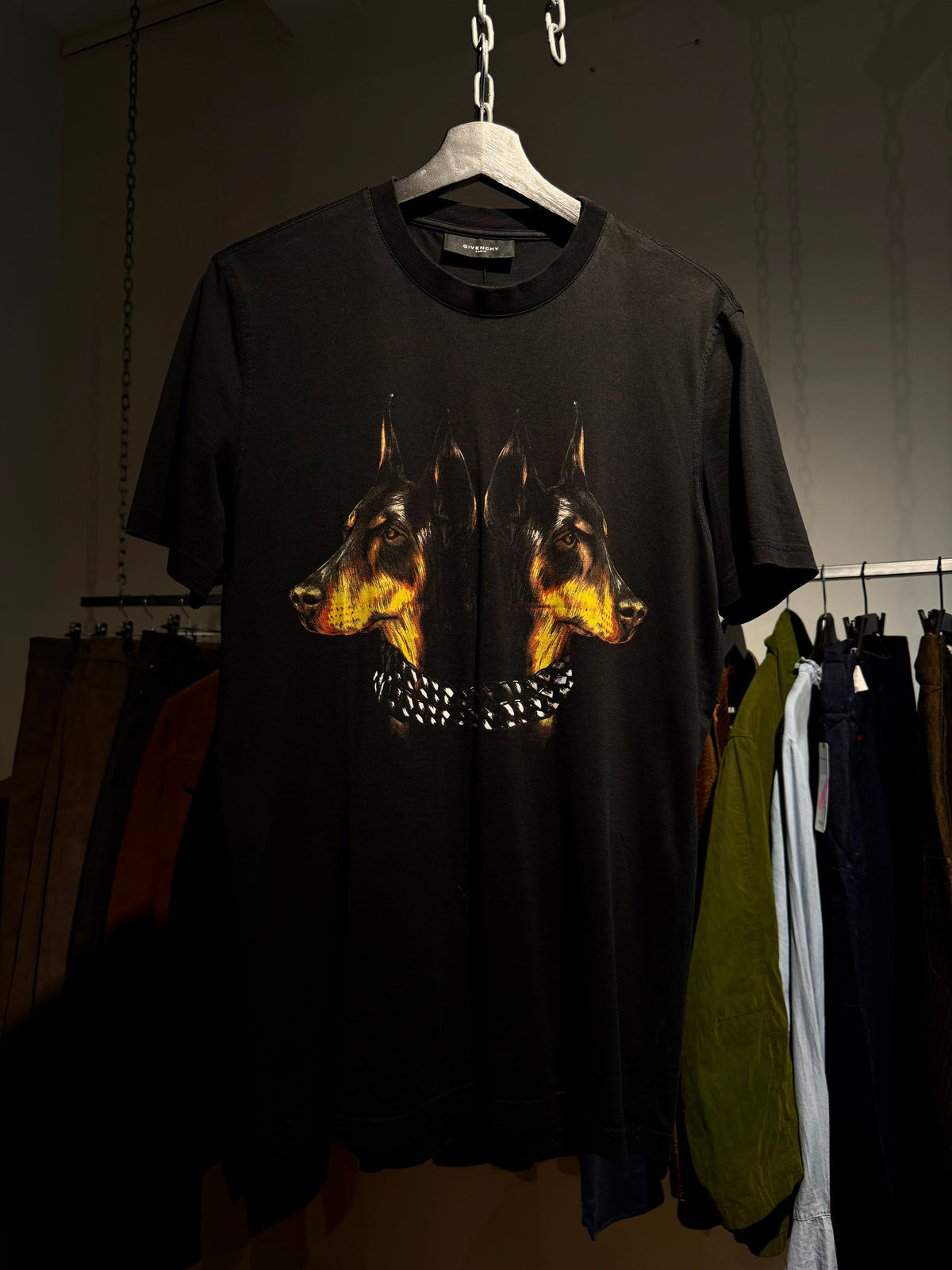 Givenchy Twin Doberman Tee 2013F