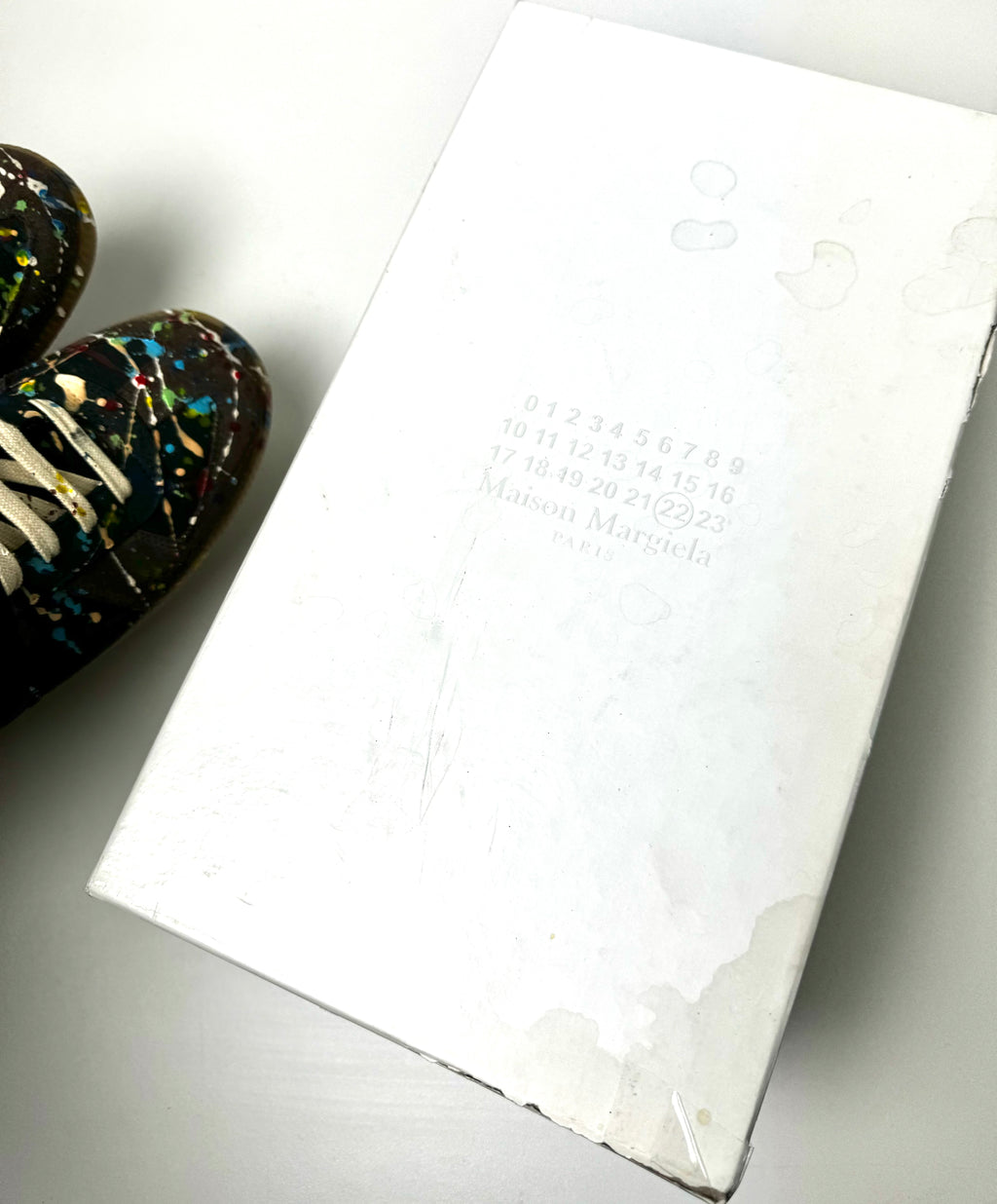 Maison Margiela Paint Splatter Replica German Army Trainer (GAT)