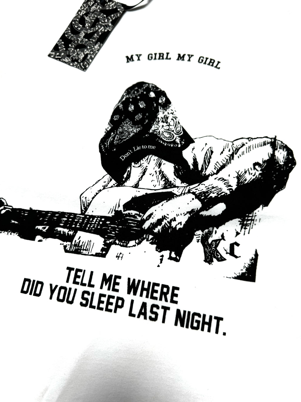 Number Nine My Girl White Tee