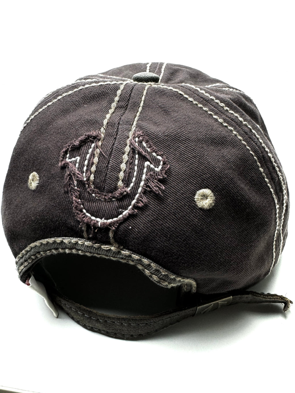 True Religion Denim Distressed Cap (Rare)