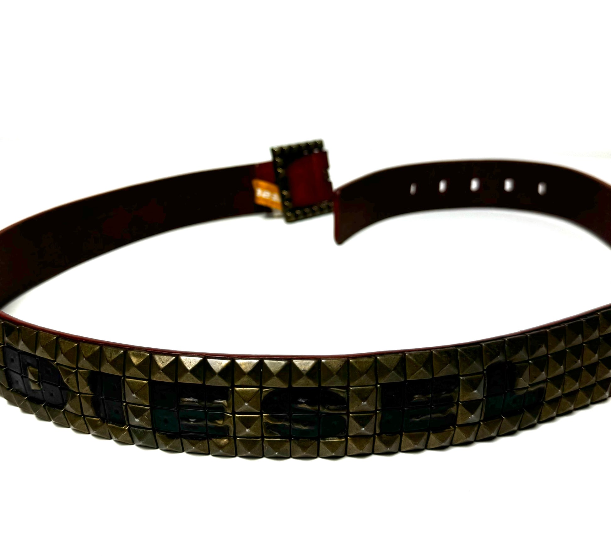 Diesel 2000s Leather Studs Belt