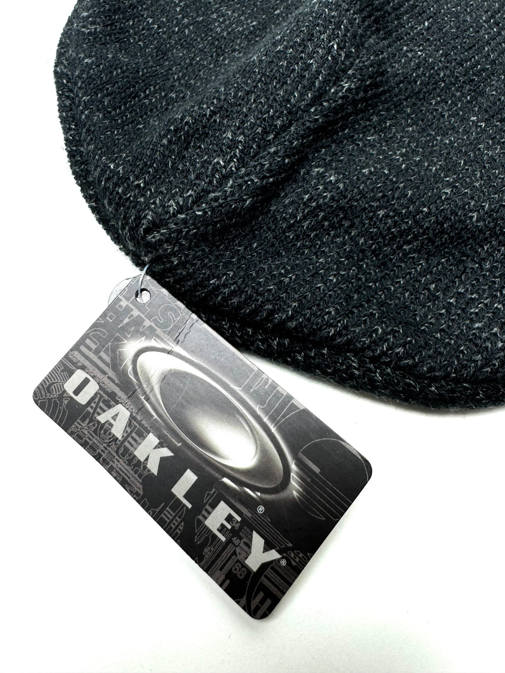 Oakley Black Grey Beanie