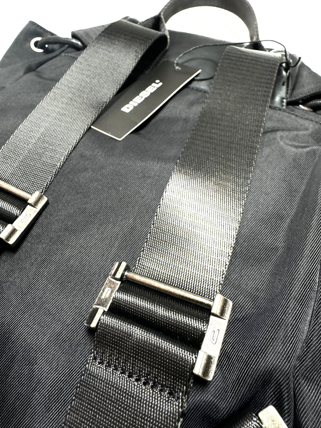 Diesel Black Backpack