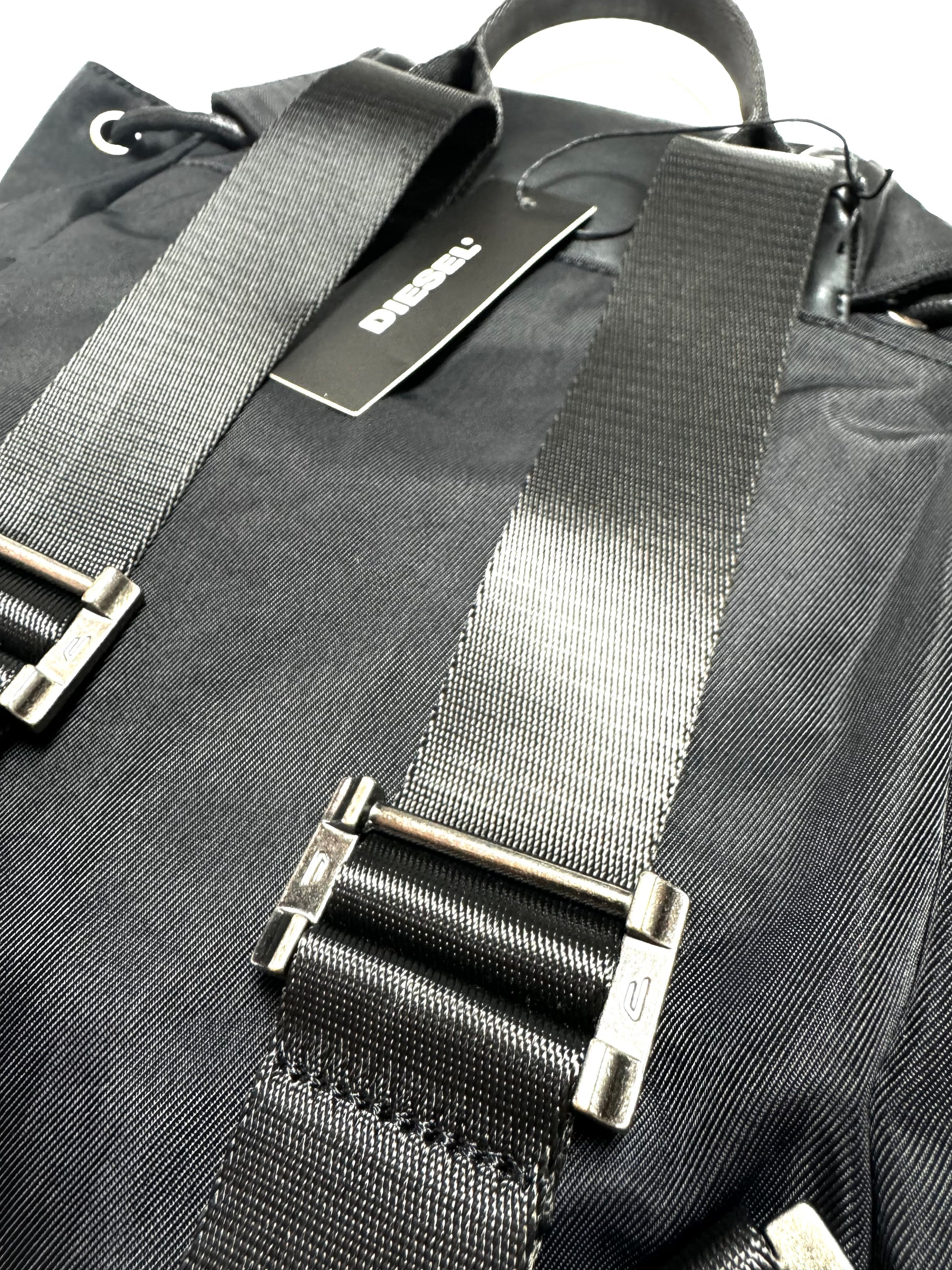 Diesel Black Backpack