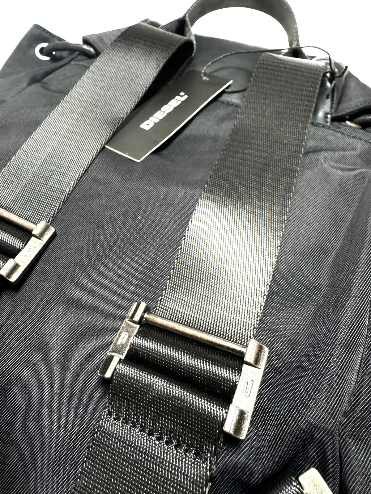 Diesel Black Backpack