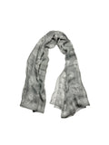 ALEXANDER MCQUEEN Skull Scarf Grey