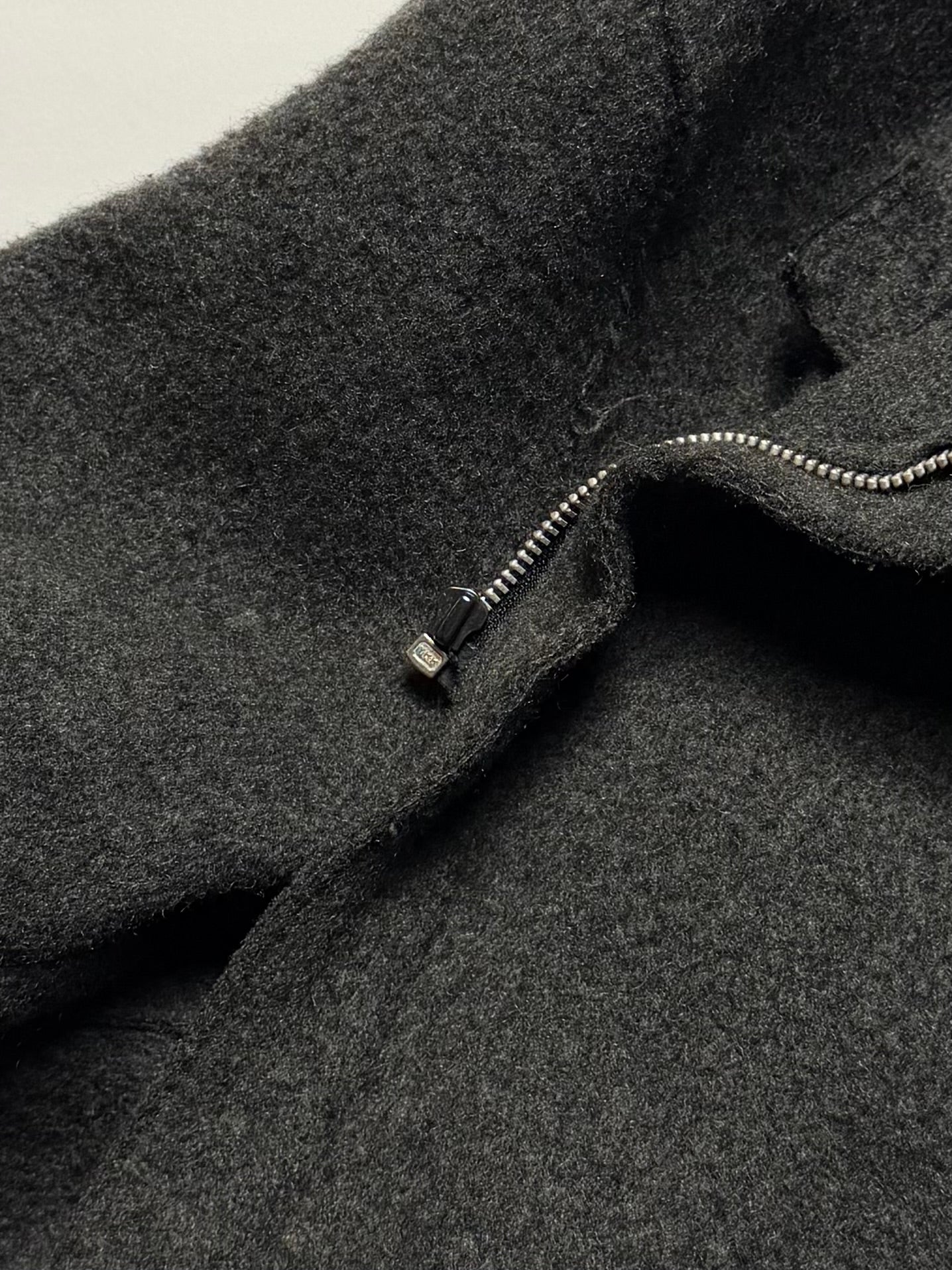 PPFM Wool Zip Up Parka Jacket