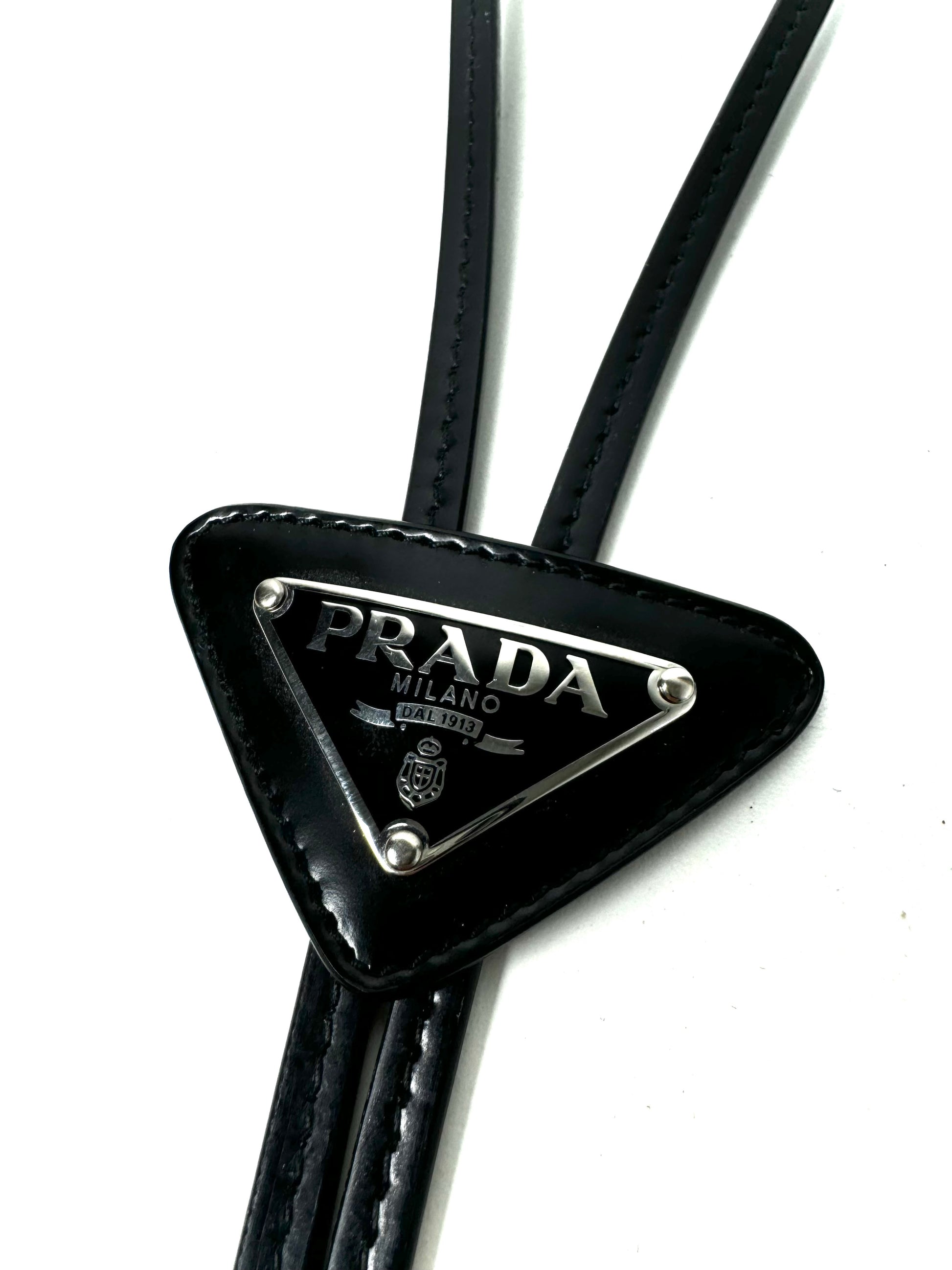 Prada Leather Tie