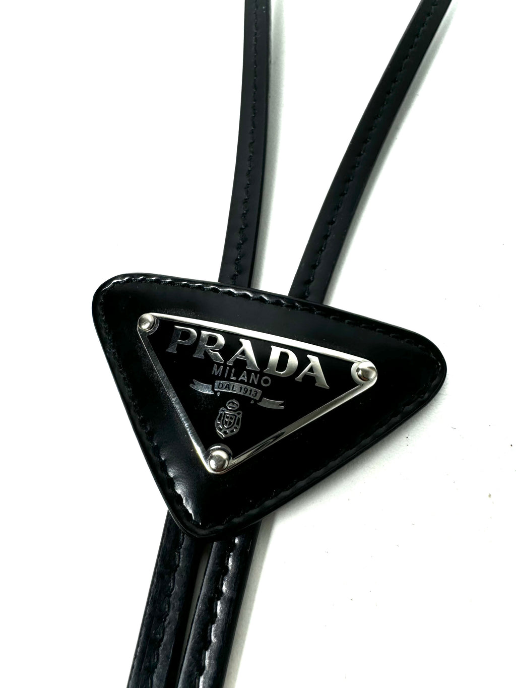 Prada Leather Tie