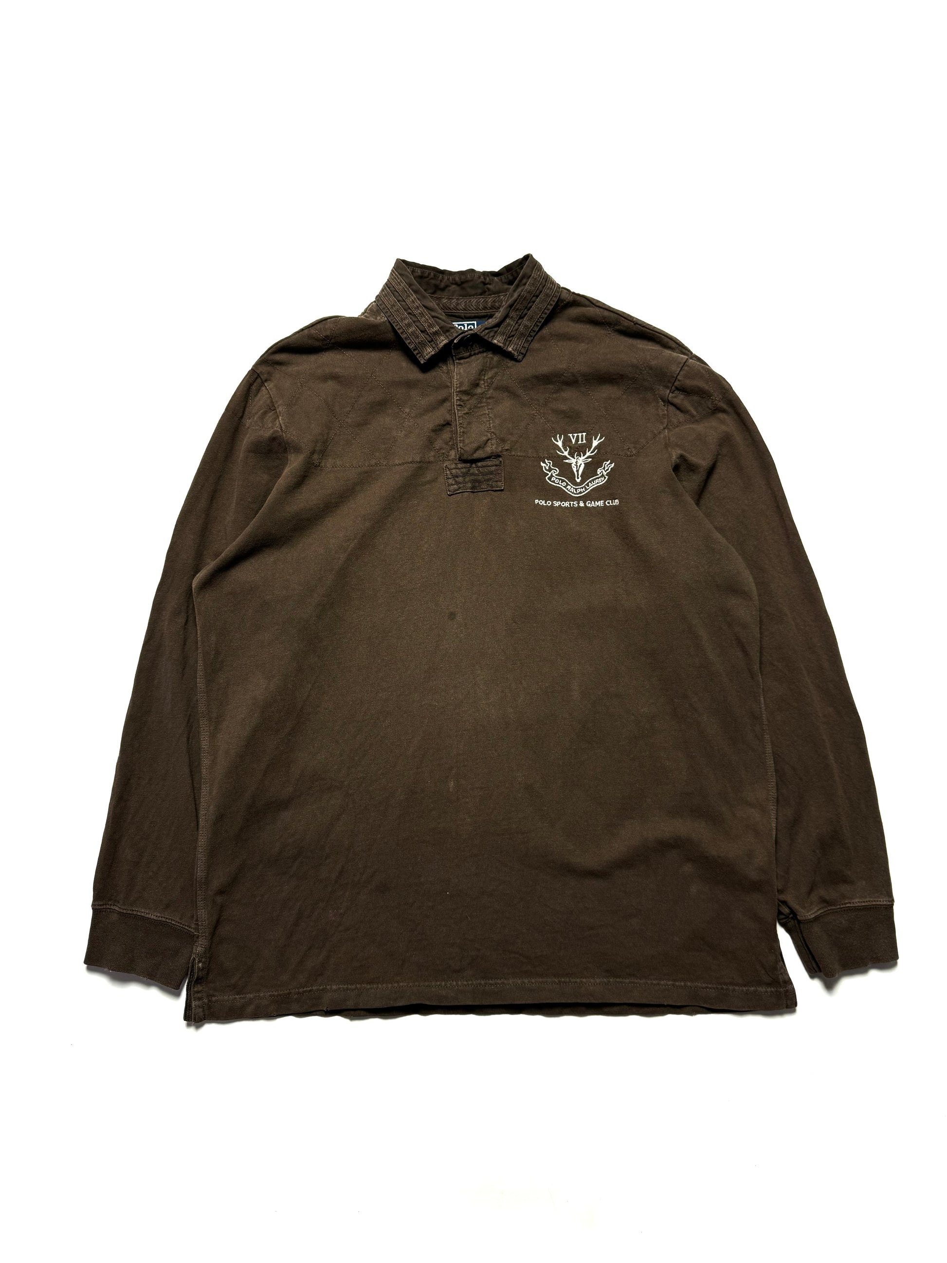 Polo by Ralph Lauren Army Green Shirt Sports & Game Club VII